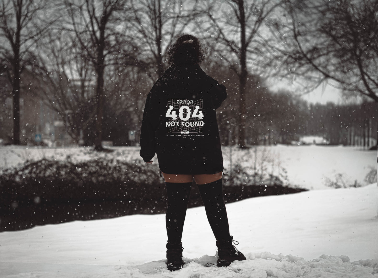Error 404 - Oversized Hoodie